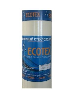 Стеклохолст Ecotex(паутинка). Плотность 40 г/м.кв. 50 м.кв.