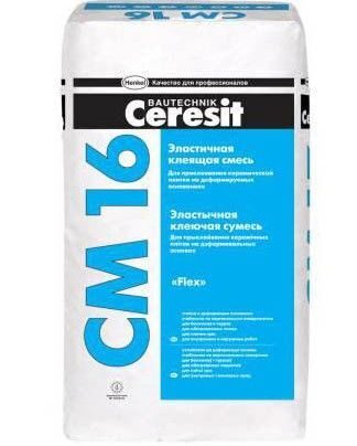 Клей для плитки Ceresit CM16 FLEX, 25 кг